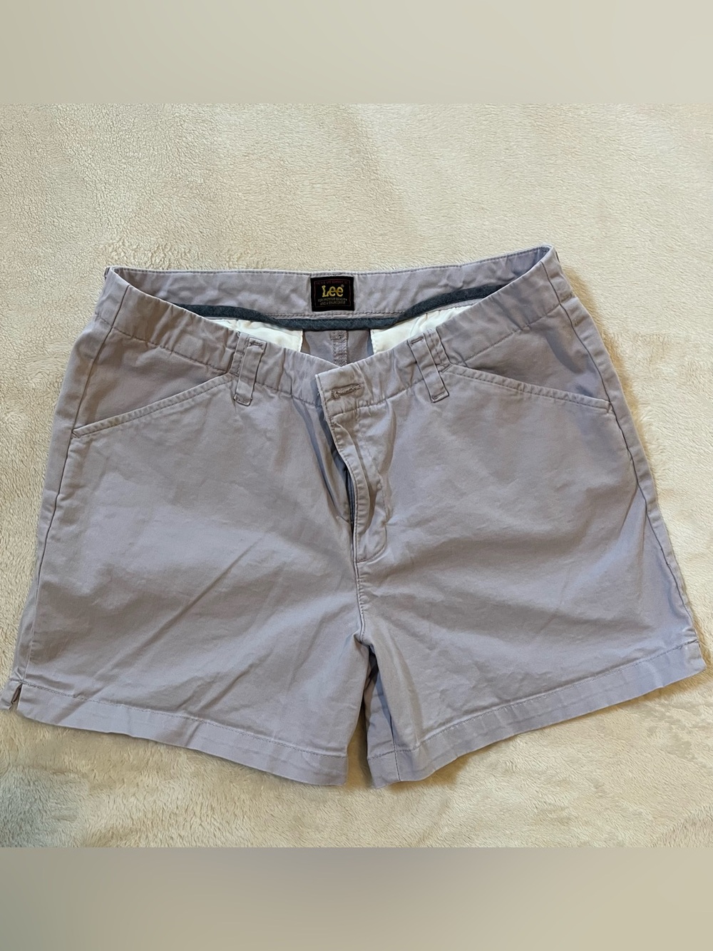 Lee light grey women’s shorts 14